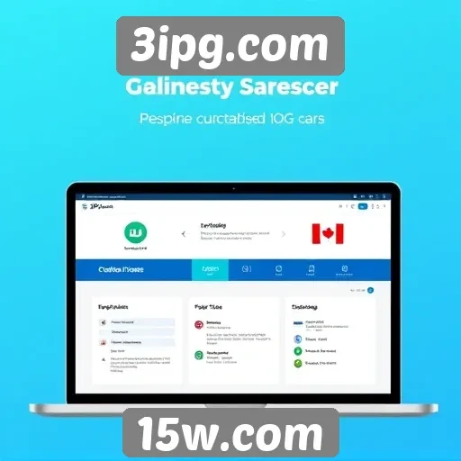 Visão geral das funcionalidades do site 3ipg.com